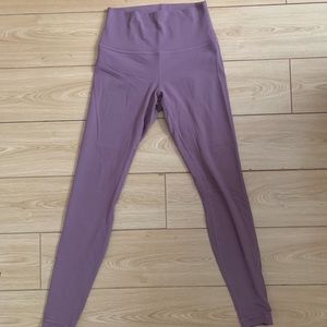 Light purple/Dark pink Lulu Lemon Leggings